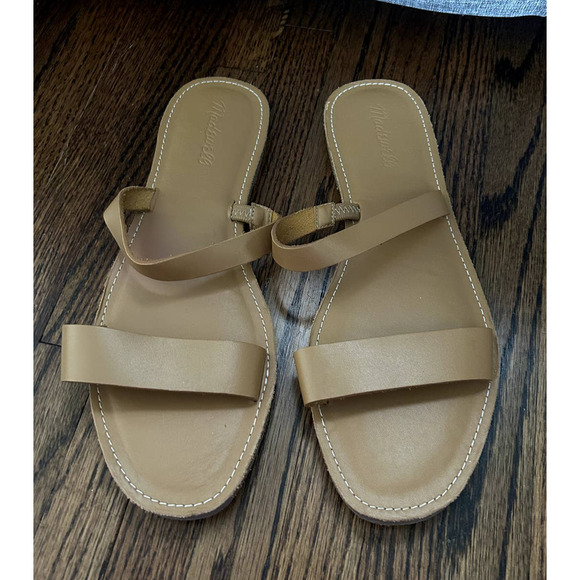 Madewell‎ The Boardwalk Double-Strap Slide Sandal - Picture 1 of 3